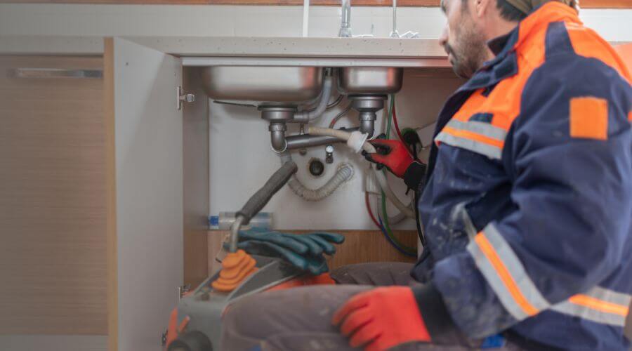 Slab Leak Detection in Kincaid, WV